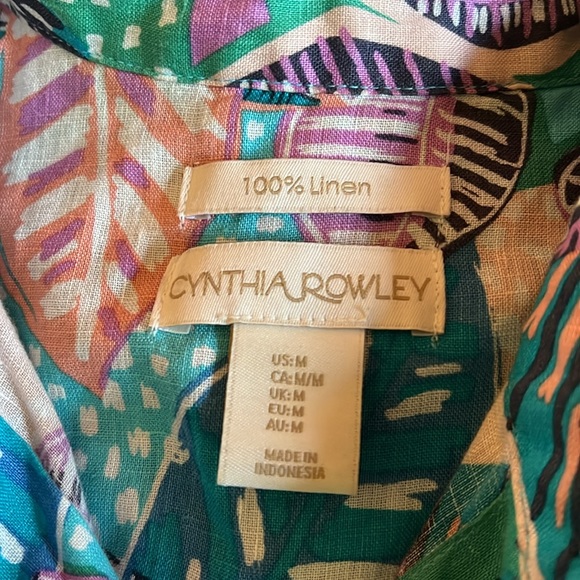 Floral linen shirt - Picture 4 of 5